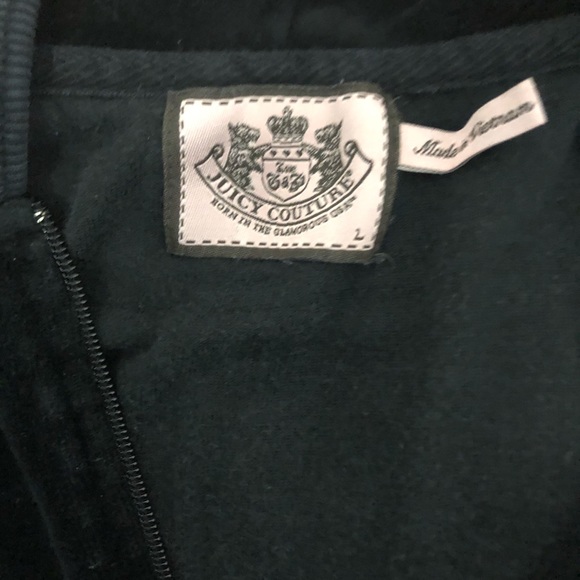 Authentic juicy couture sweatshirt size large - Picture 3 of 3
